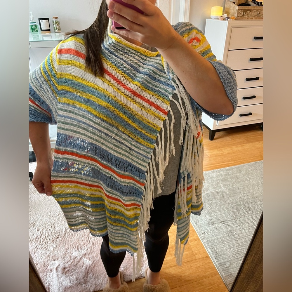 Ruby Rd. Colorful Striped Sweater - Picture 4 of 7